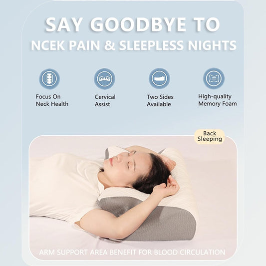 Neck Relief Contour Pillow