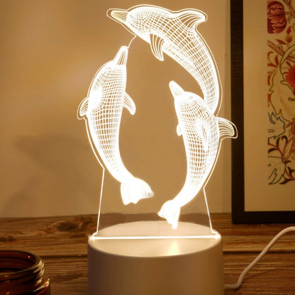 GlowWhale USB LED Night Light