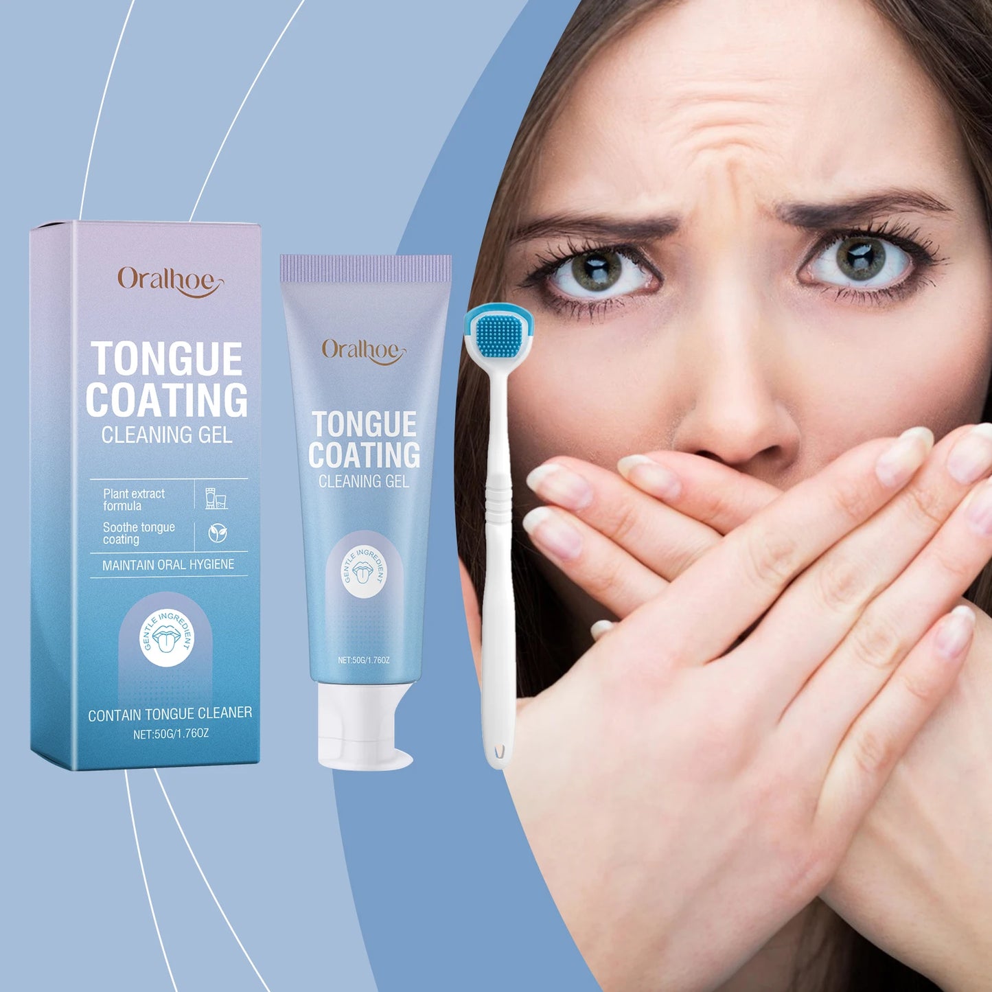 Fresh Breath Tongue Care Kit